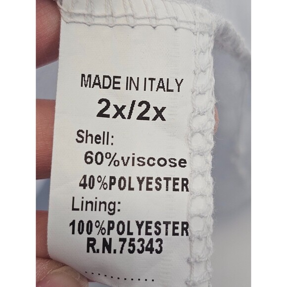 ALK Women's 2X Rosemarine Light Blue Layered Open Front Lightweight Cardigan EUC - Picture 7 of 8